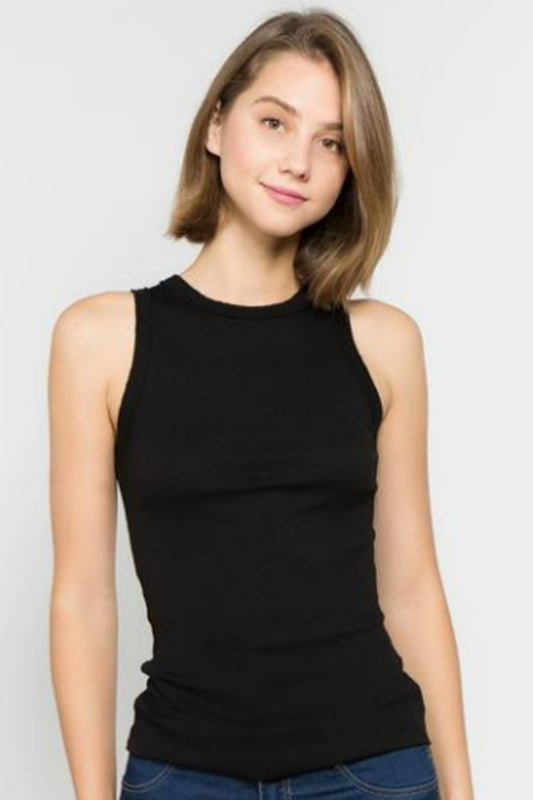 Calistoga Crew Tank - Black