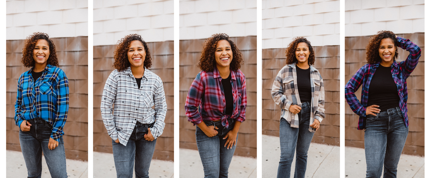 Fall Flannels at Rowan Boutique in Ventura, CA