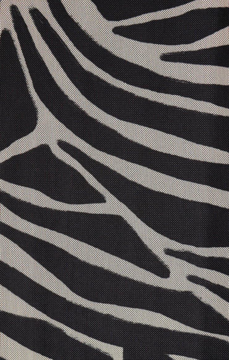 Charisma Tova Palm Mesh Dress