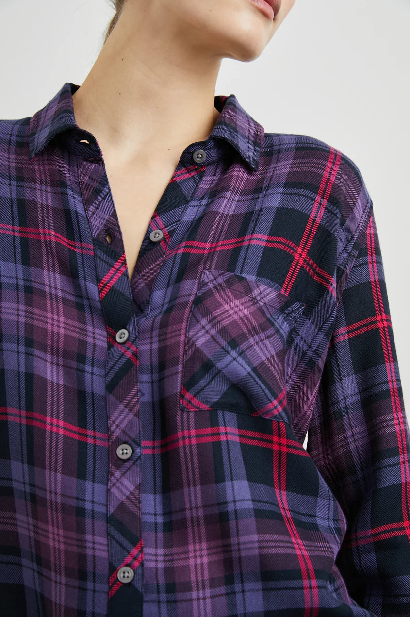 Hunter Shirt - Aubergine Magenta