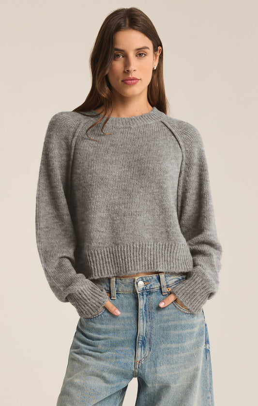 Adrian Sweater - Heather Grey