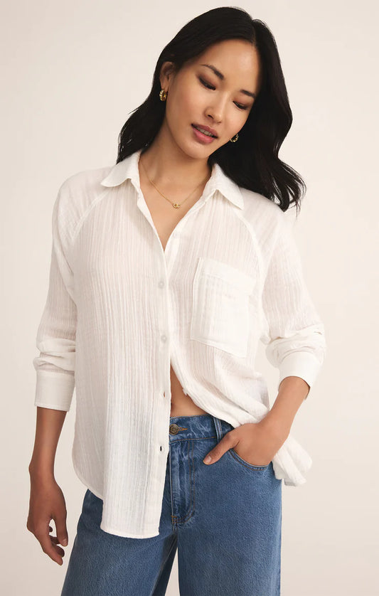 The Perfect Airy Top - White