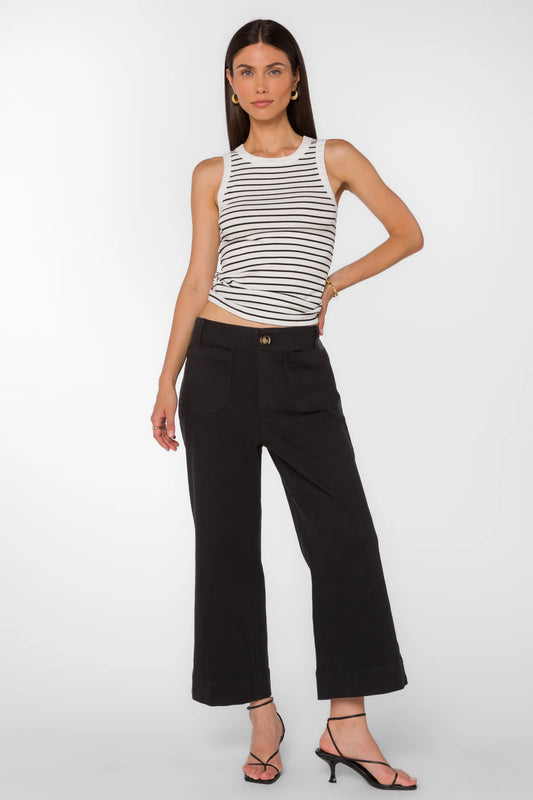 Alyx Wide Leg Pant - Black