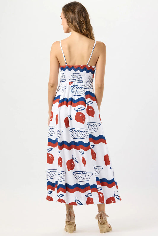 Bridget Maxi Dress - Amalfi Rust