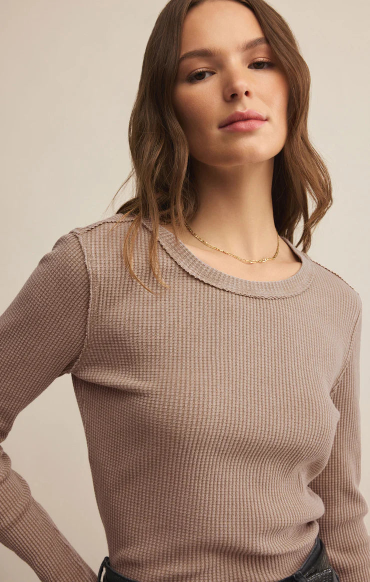 Arlet Mini Thermal Top - Desert Tan