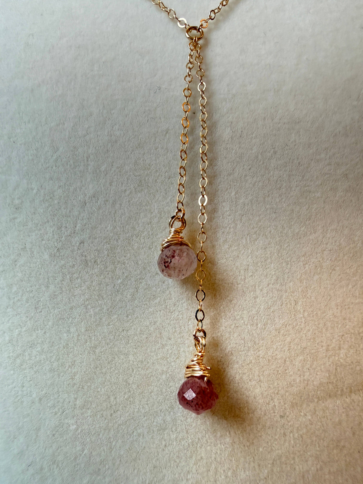 Sovereign Layered Drop Necklace
