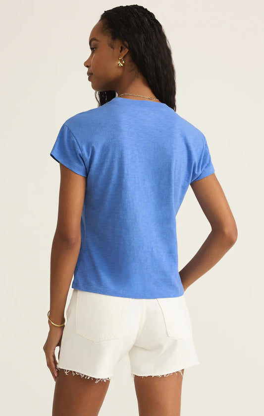 Modern Slub Tee - Bay Blue