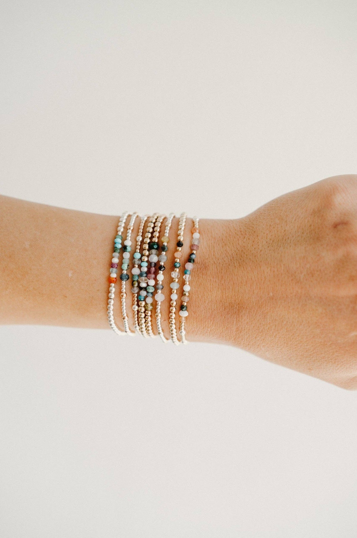 Custom Word - Hidden Message (Acrostic) Stretch Bracelet