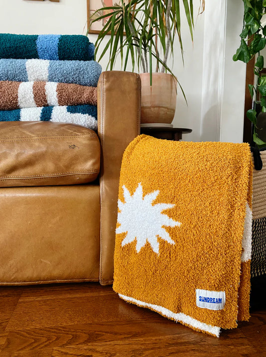 Sun Dream Plush Blankets