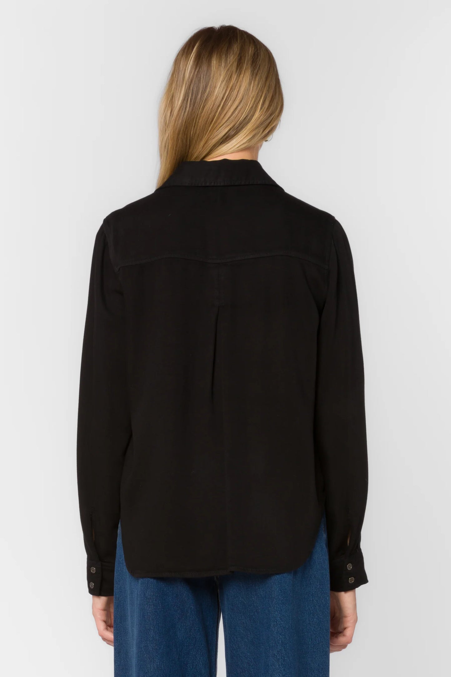 The James Button Down - Black