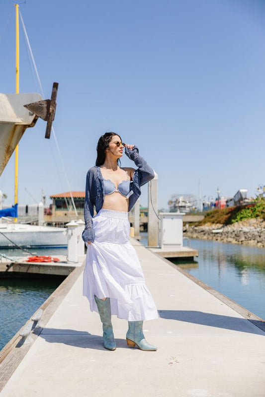 Pauline Skirt - Optic White
