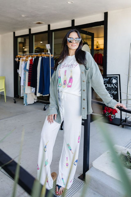 Cheers Pajamas - White