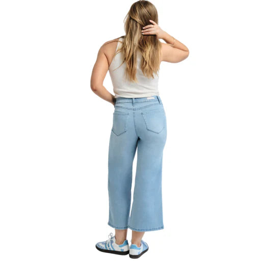 High Rise Wide Leg Crop - Chrisley