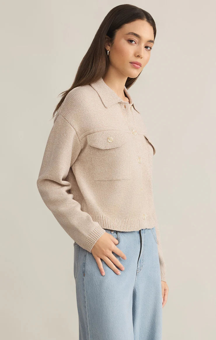 Cielo Knit Jacket - Parchment