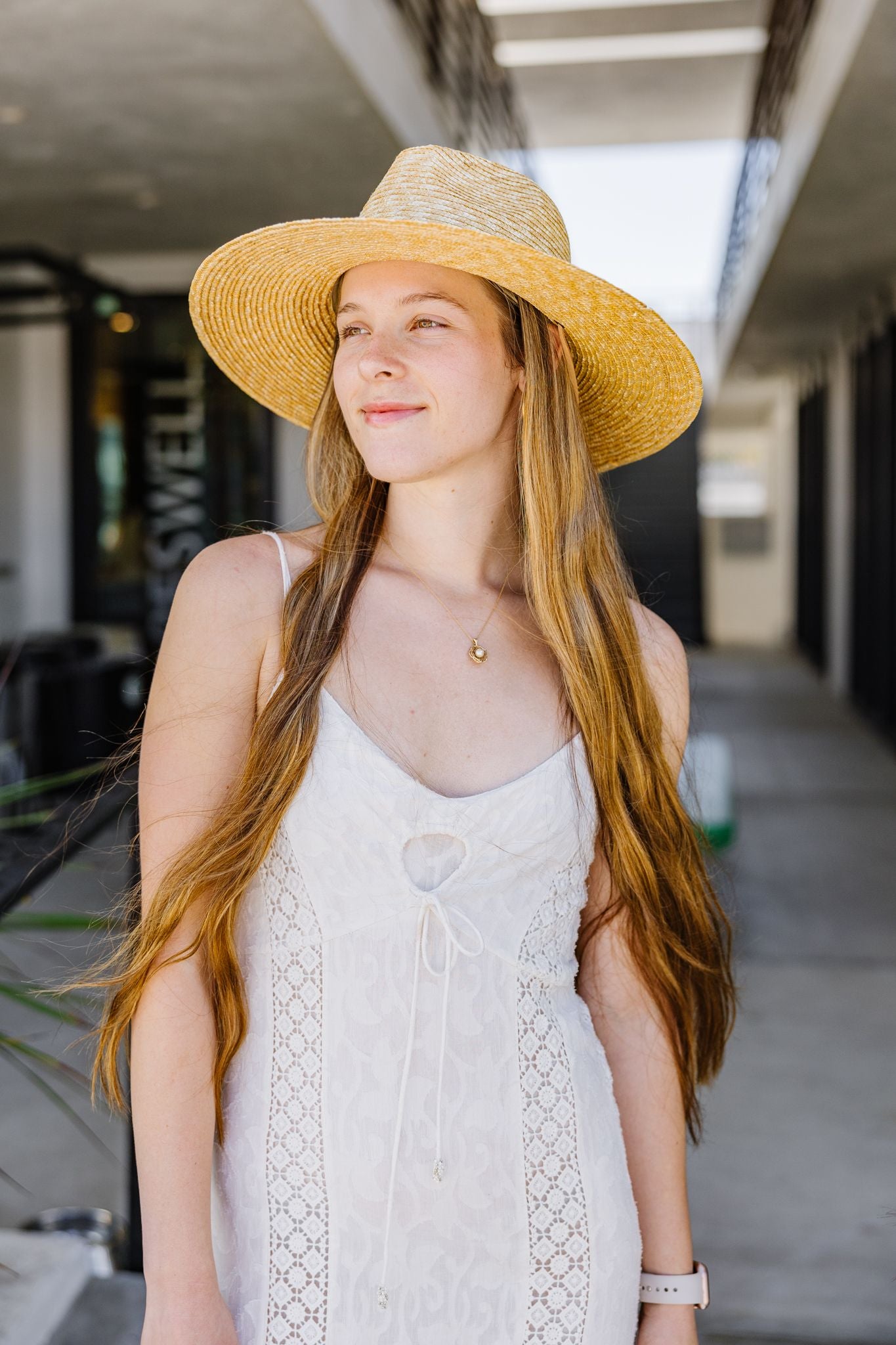 Mahon Maxi Dress - White