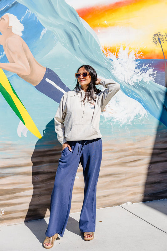 Let's Watch The Sunset Hoodie - Sand