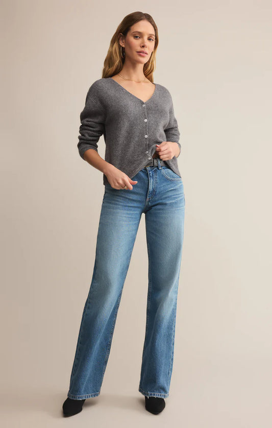 Emilie Cardigan - Heather Grey