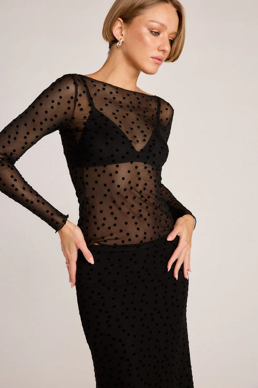 Emma Top - Polka Dot