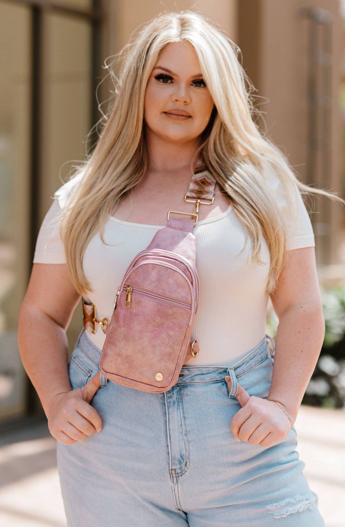 Page Convertible Crossbody Bag