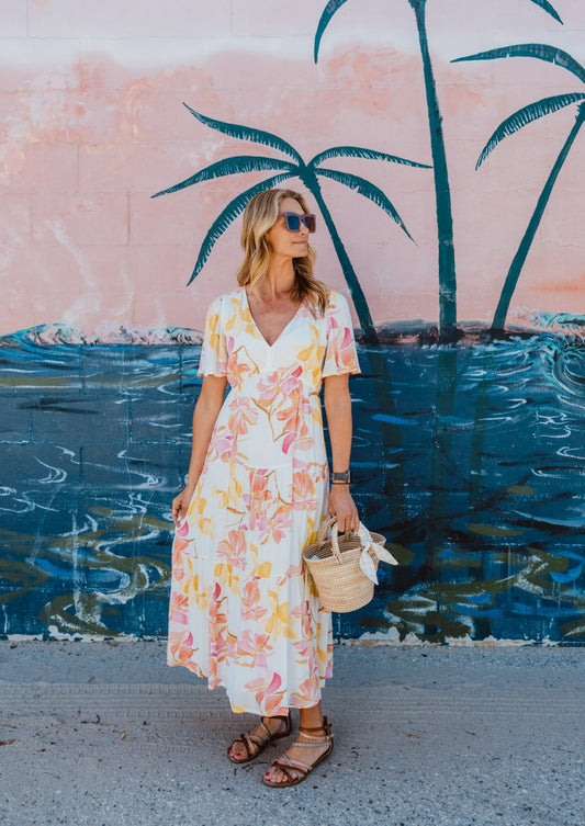 Kat Golden Hour Floral Dress