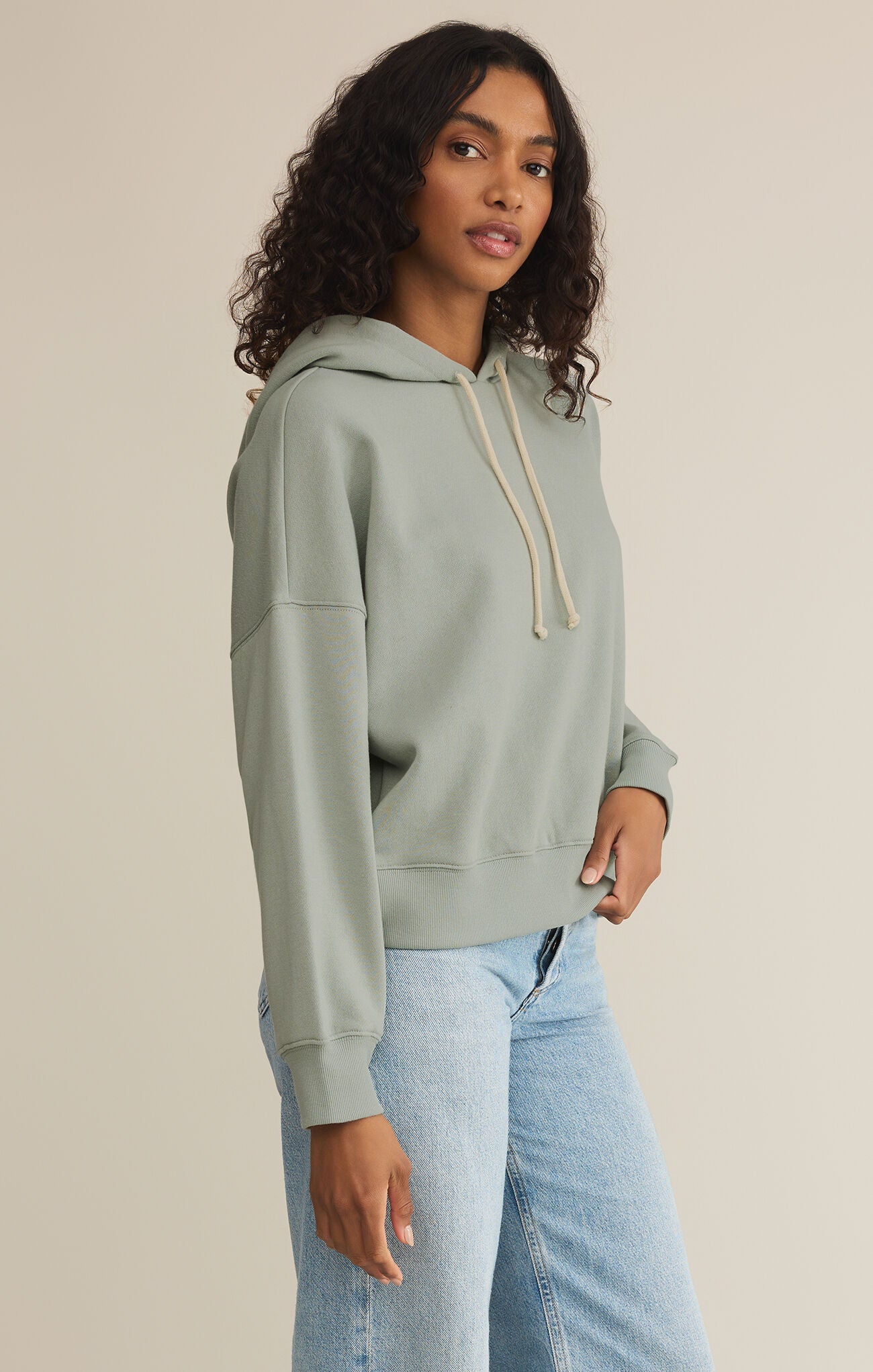 Infield Hoodie - Sage Green