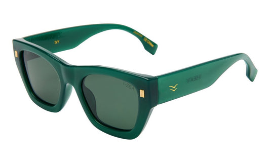Ivy Polarized Sunglasses - Kale / Green