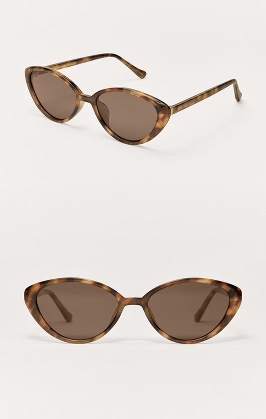 Nouveau Brown Tortoise - Brown Polarized Sunglass