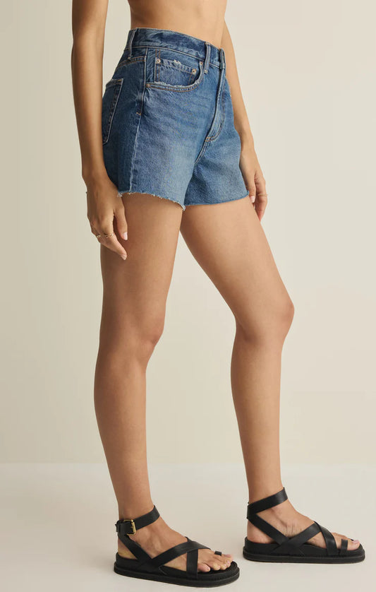 Alex Hi Rise Vintage Denim Short - Pismo