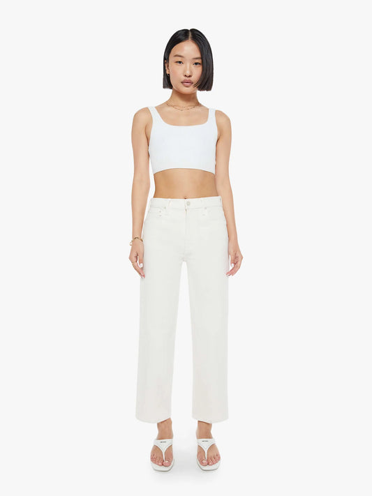Mother Lil' Rambler Zip Ankle - Cream Puffs