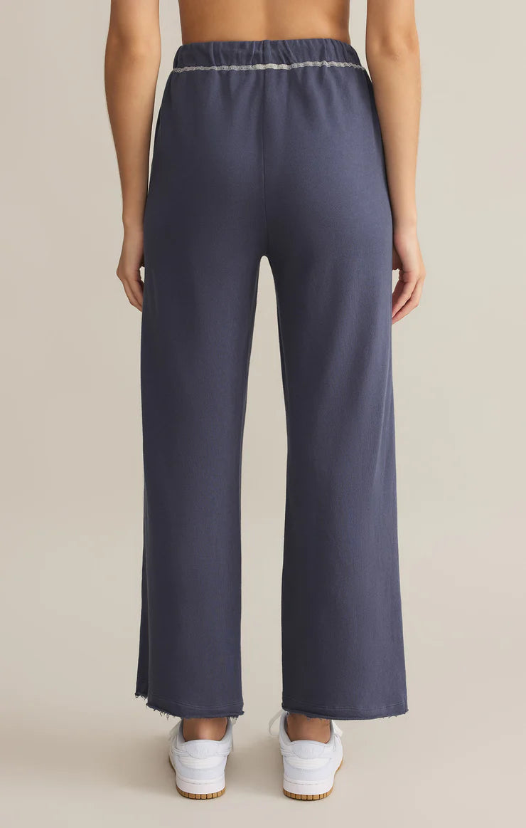 Huntington French Terry Pant - Worn Blue