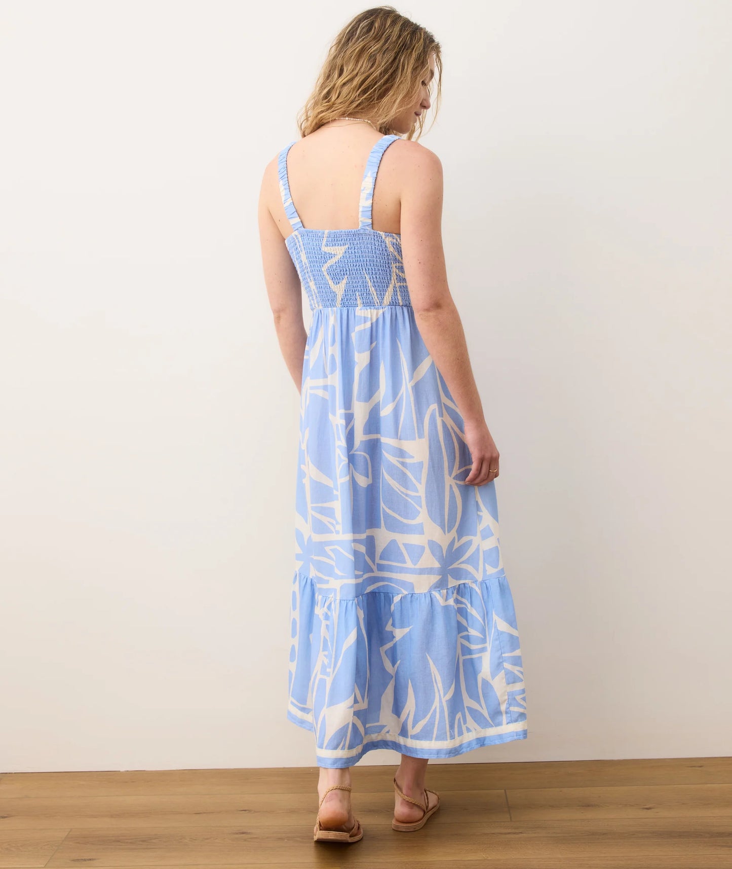 Selene Maxi Dress - Azul Mosaic