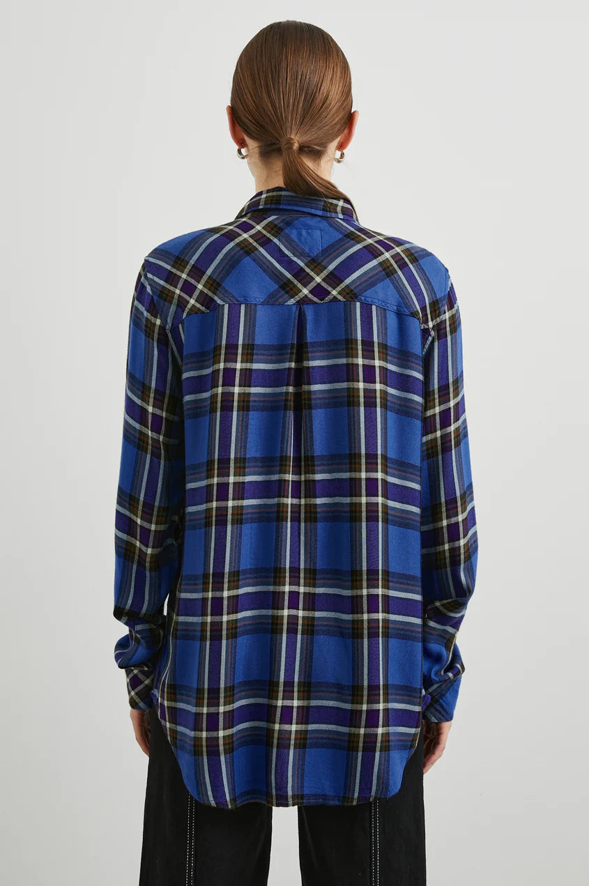 Hunter Shirt - Sapphire Indigo