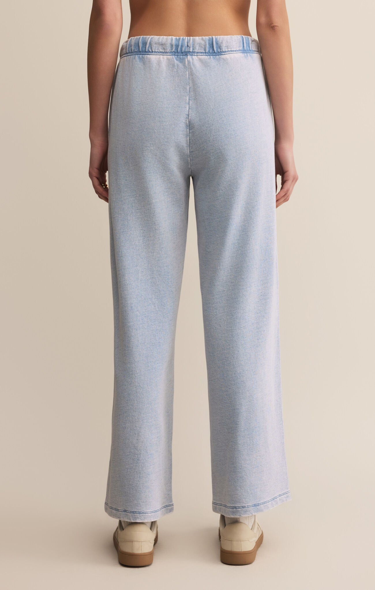 Hunter Knit Denim Pant - Washed Indigo