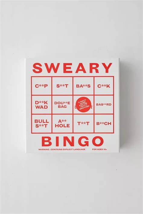 Sweary Bingo