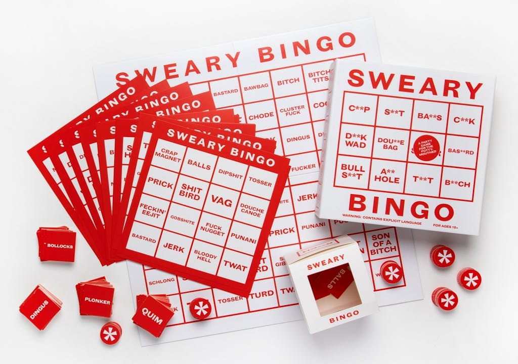 Sweary Bingo