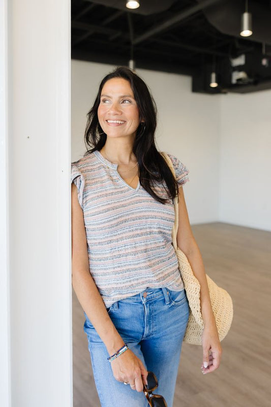 Maisie Flutter Top - Multi