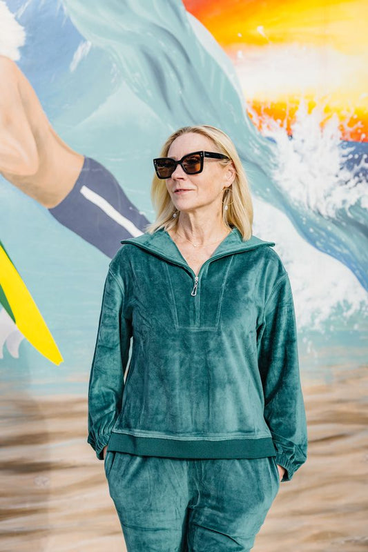 Cristy Long Sleeve - Teal