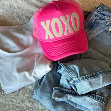 XOXO Hat - Pink