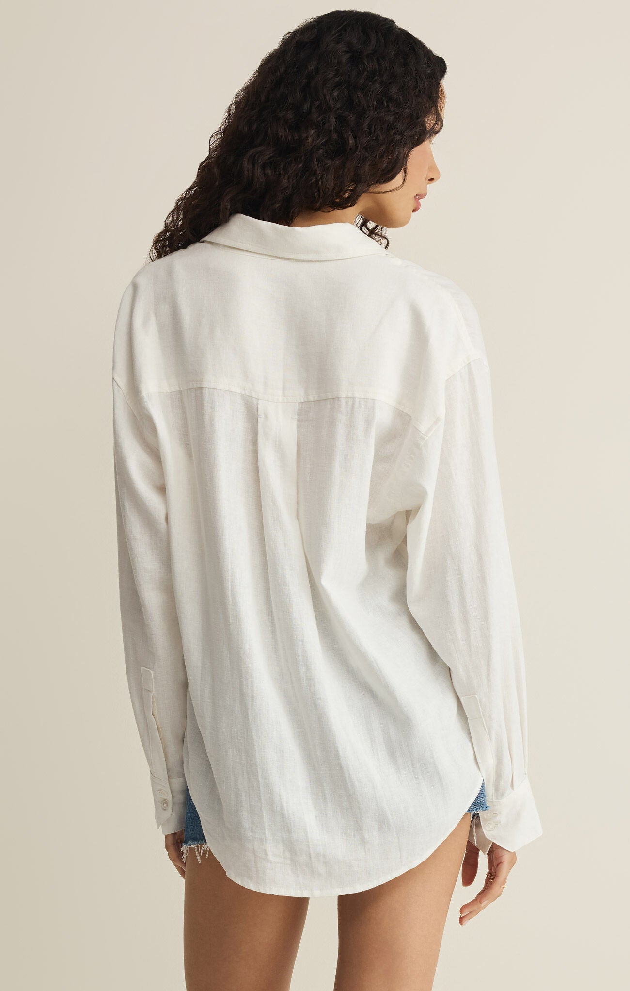 The Perfect Button Up - White